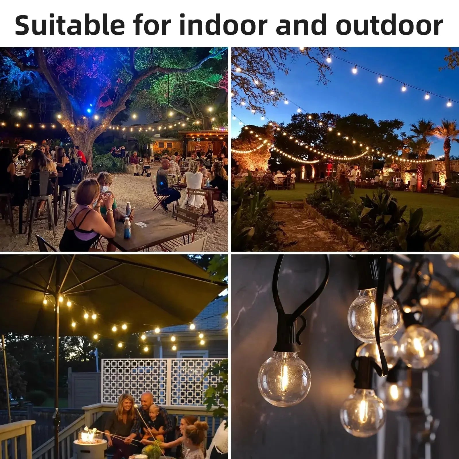 Outdoor Garland String Lights Genixgreen™ - RS Store