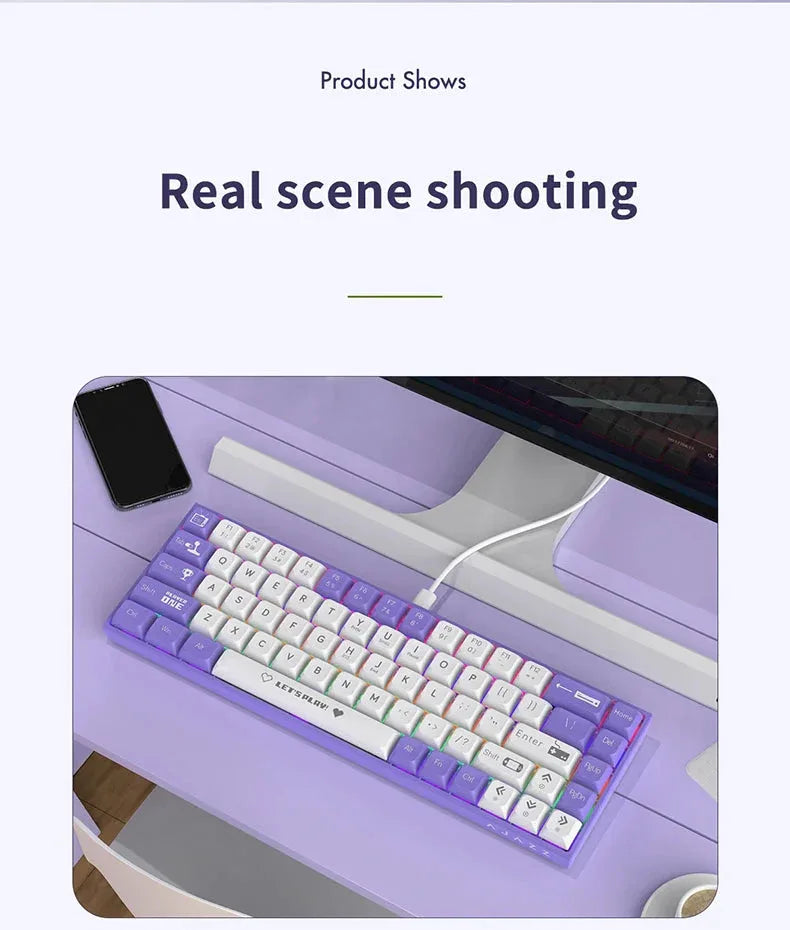 AK680 Gaming Mechanical Keyboard Ajazz™ - RS Store