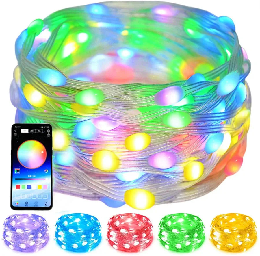 10/20M Smart App Control Christmas Tree String Lights PAMNNY™ - RS Store