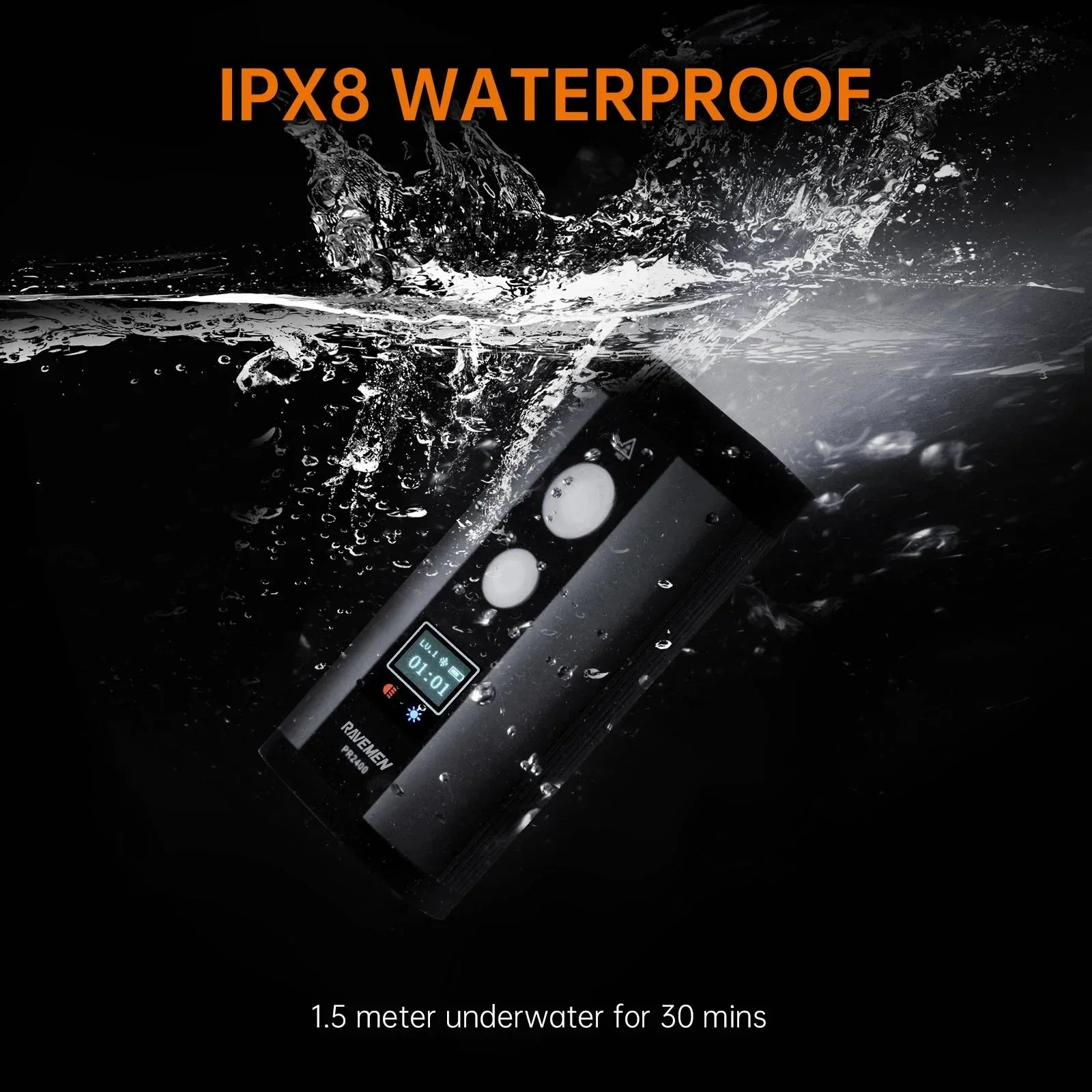 PR2400 Bike Light Headlight Ravemen™ - RS Store