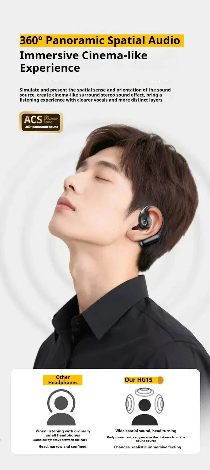 HG15 10 Hours Playtime Wireless Earbuds HKRETI™ - RS Store