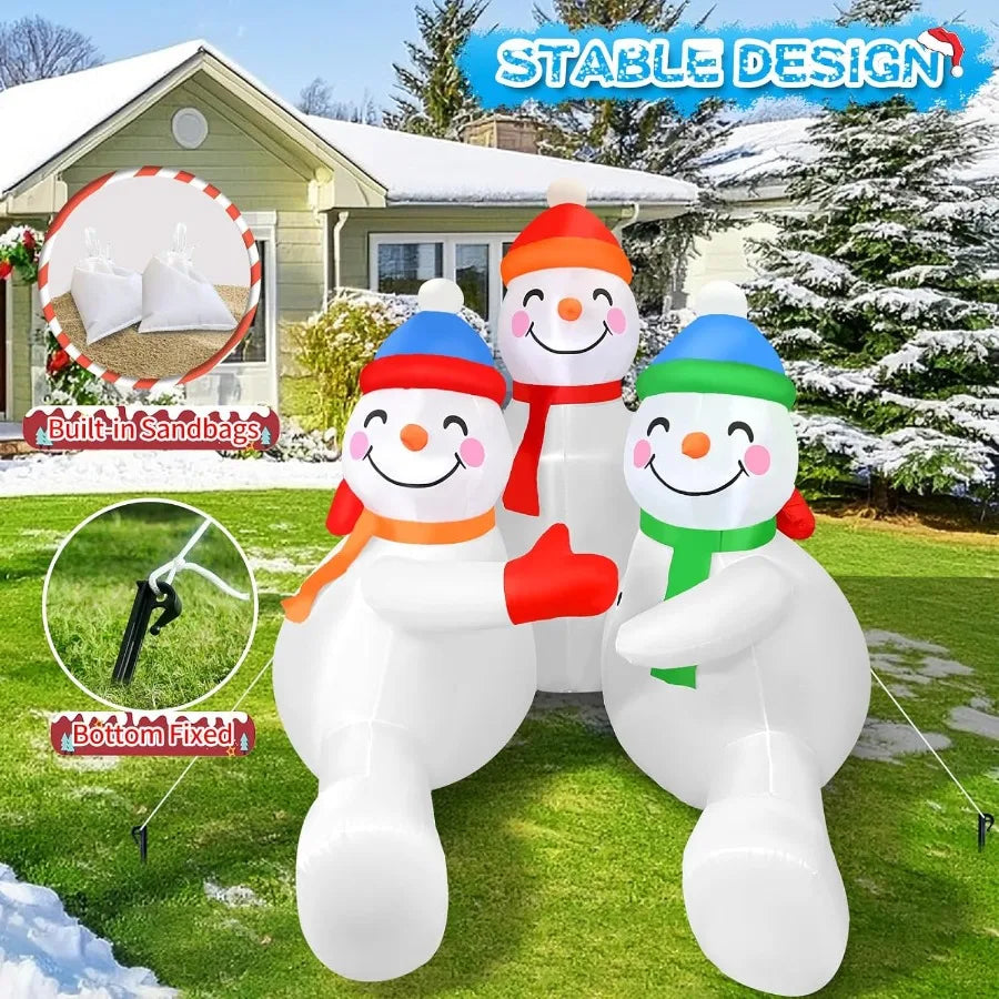 2025 Christmas Inflatable Snowman 6FT™