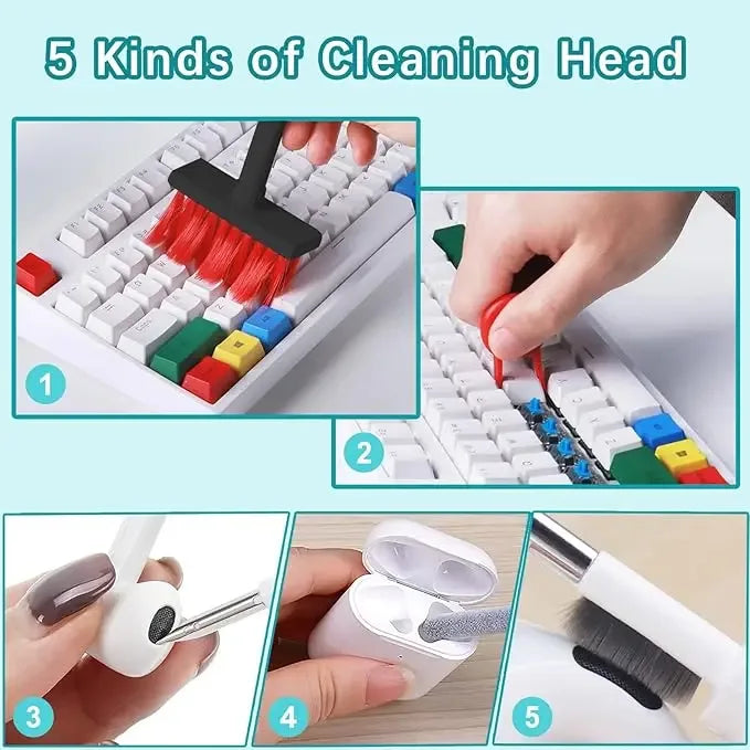 5 in 1 Keyboard Cleaning Brush Kit™ - RS Store