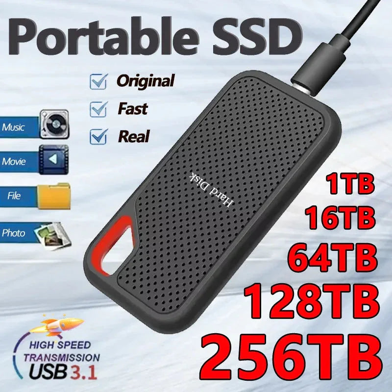 High-speed External Hard Drive 1TB ™ - RS Store