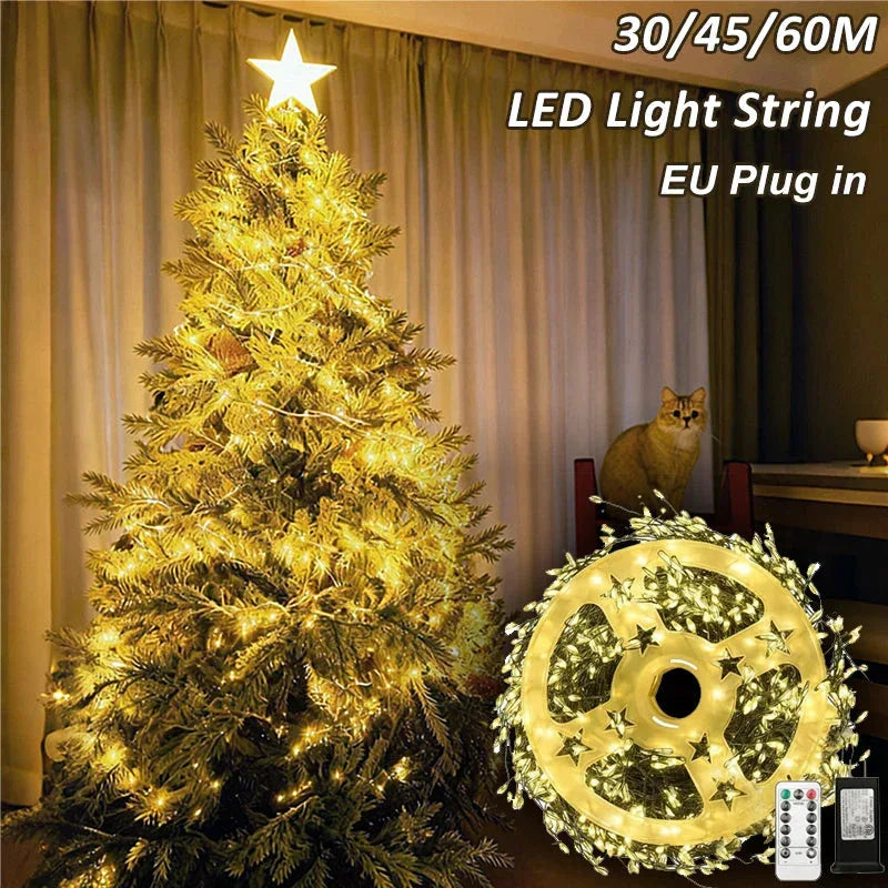 30/45/60M Christmas Tree Ornamental LED String Lights™ - RS Store