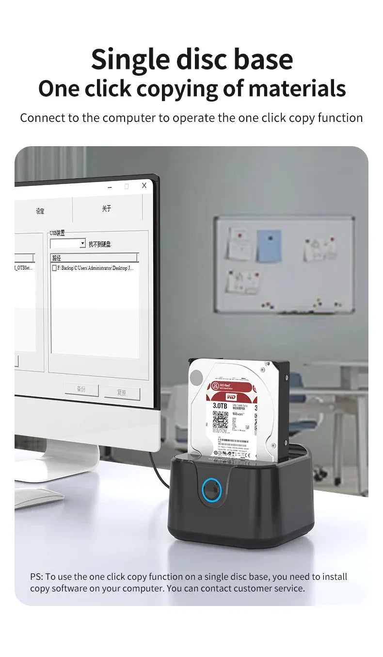 GODO Hard Drive Docking Station™ - RS Store