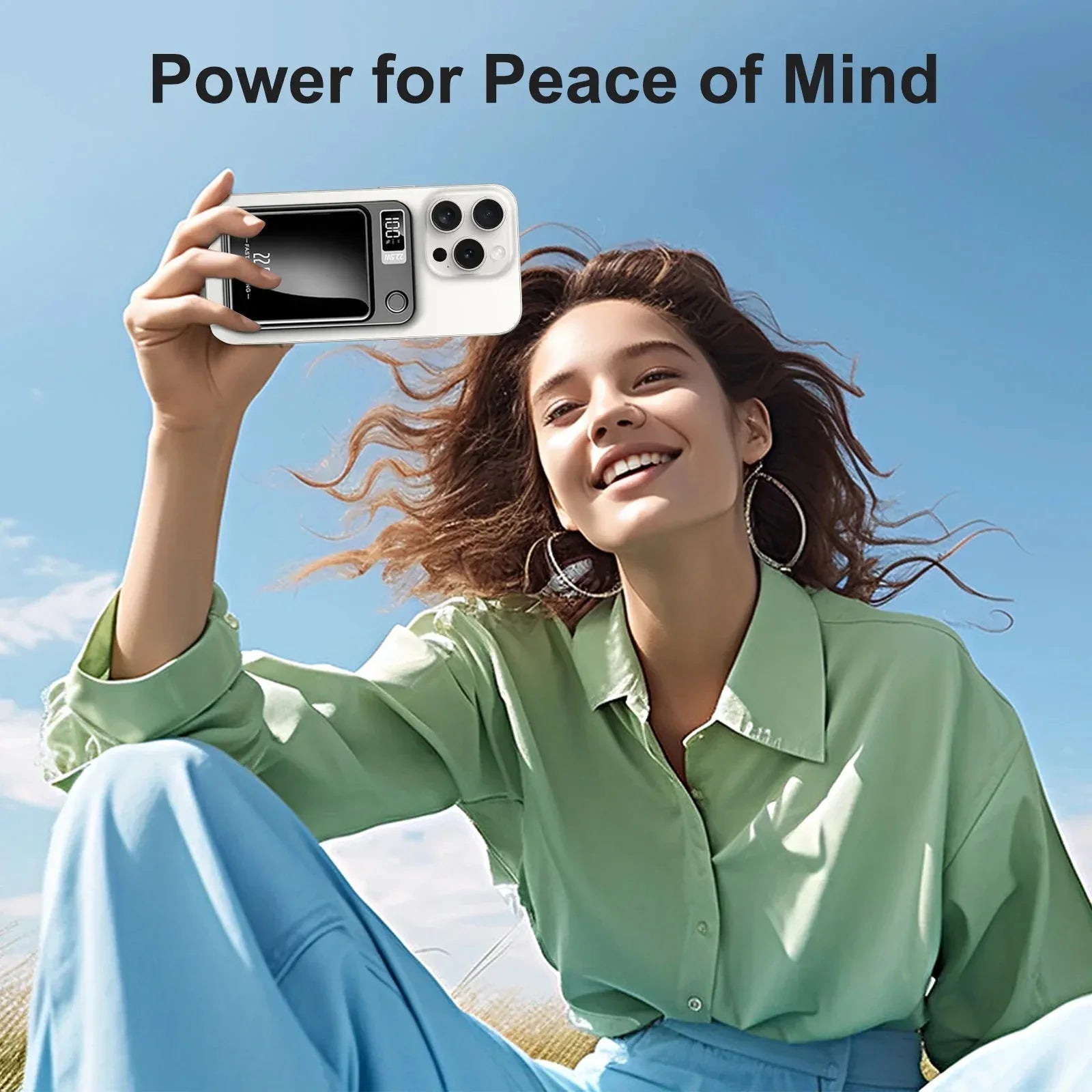 10000mAh Power Bank Magnetic Wireless Charger™ - RS Store