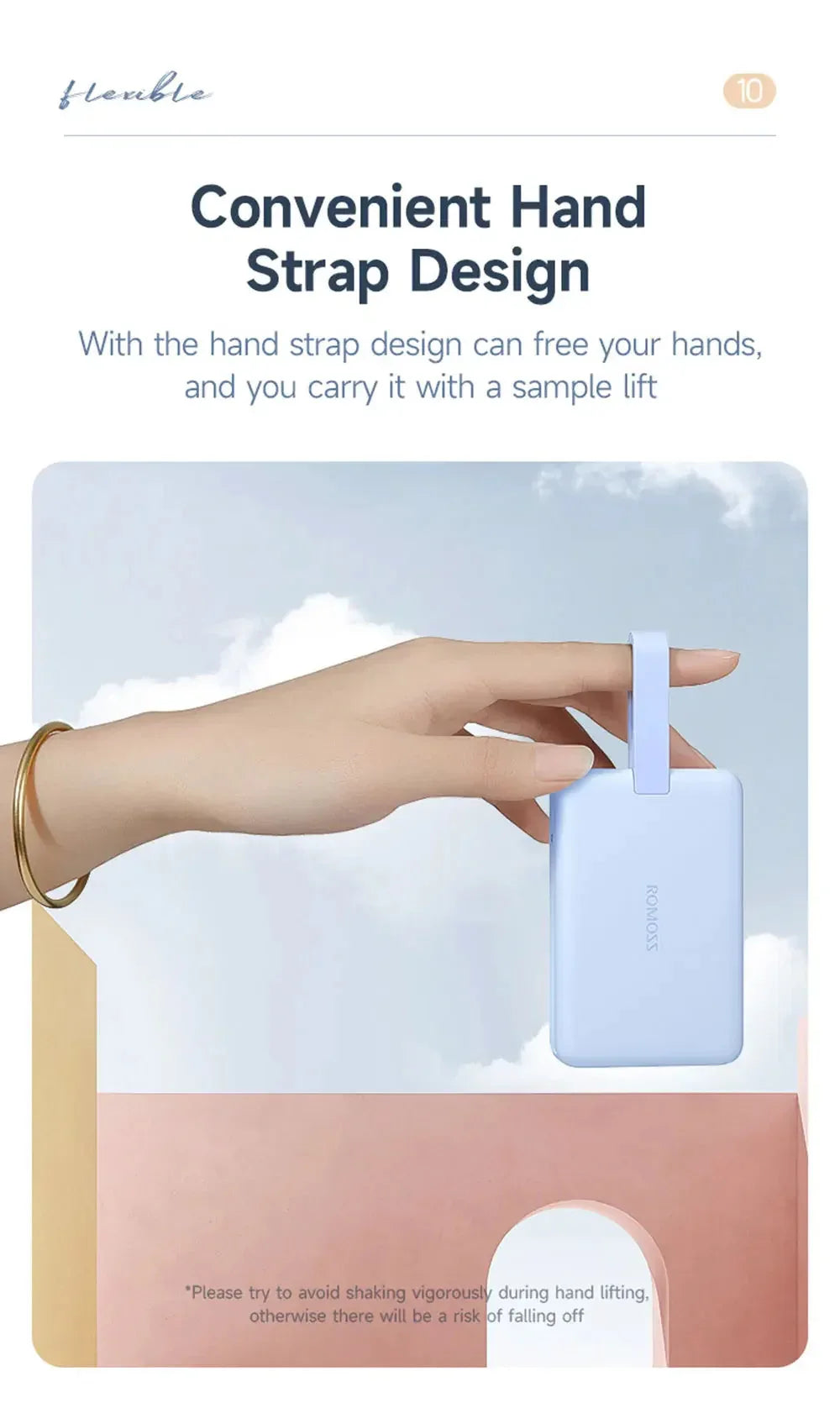 Power Bank 10000 mAh Romoss™ - RS Store