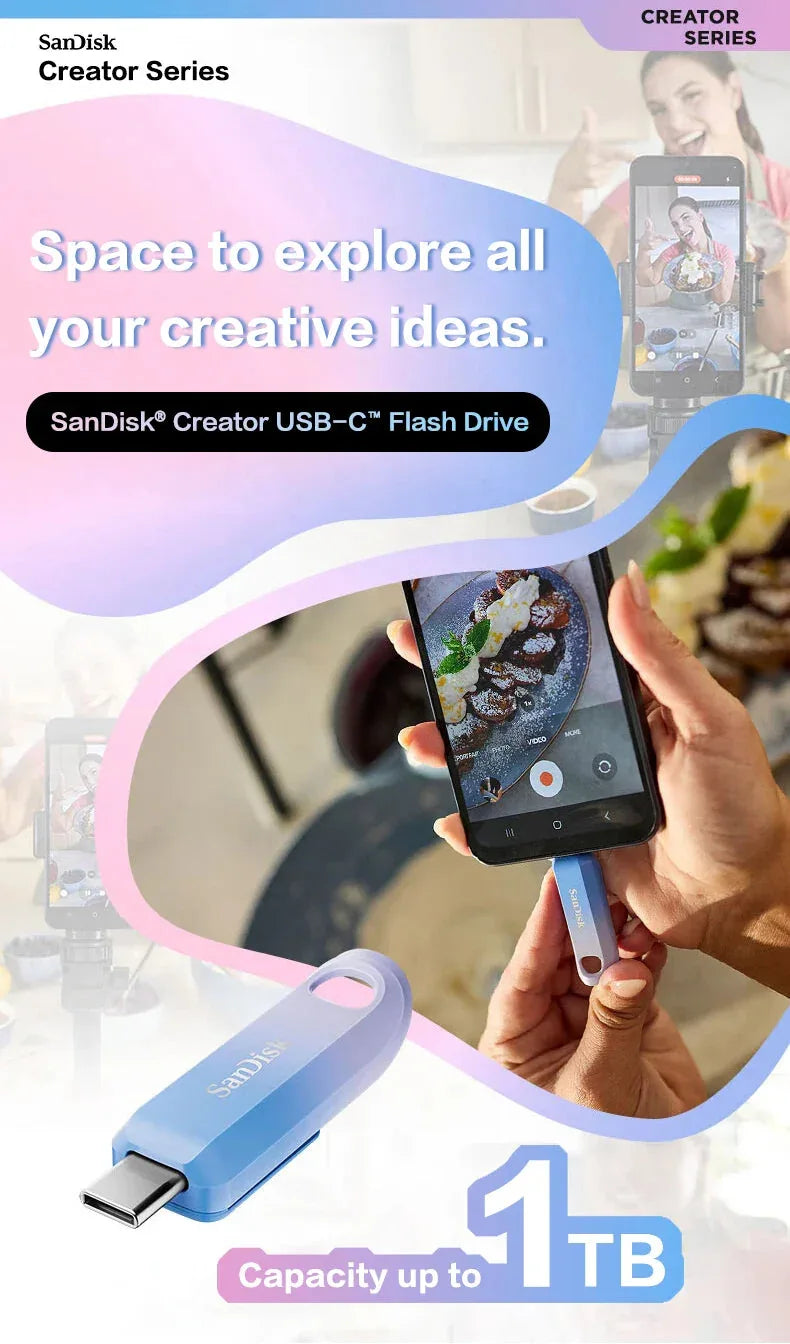 Creator USB-C Flash Drive for Phone Lexar™ - RS Store