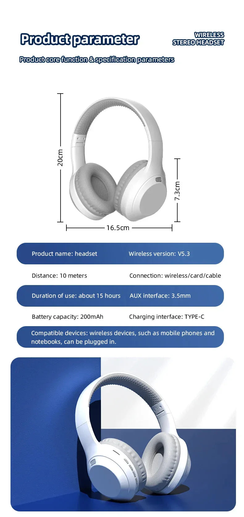 Wireless Headphones Xiaomi™ - RS Store