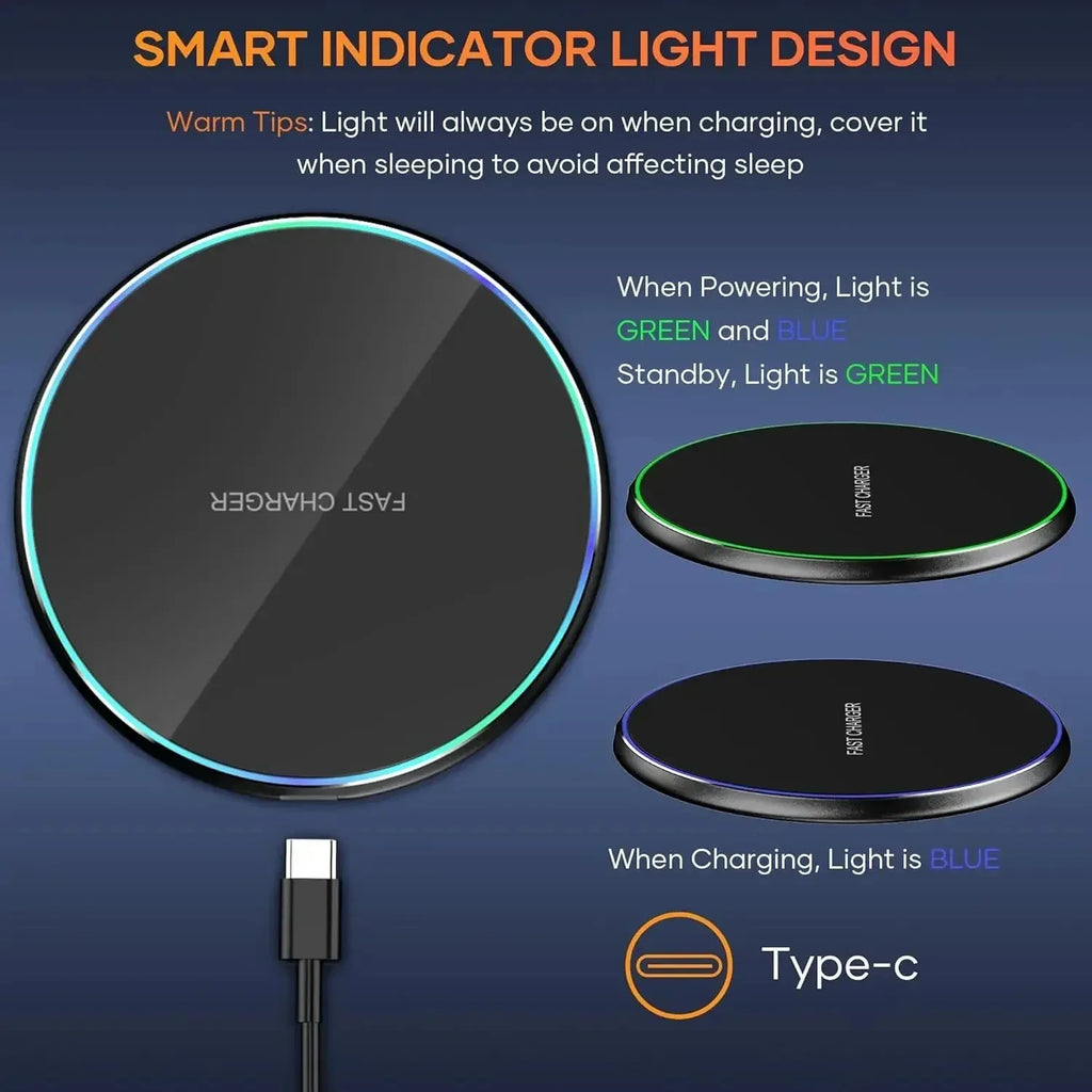 Mini LED Wireless Charger Pad™ - RS Store