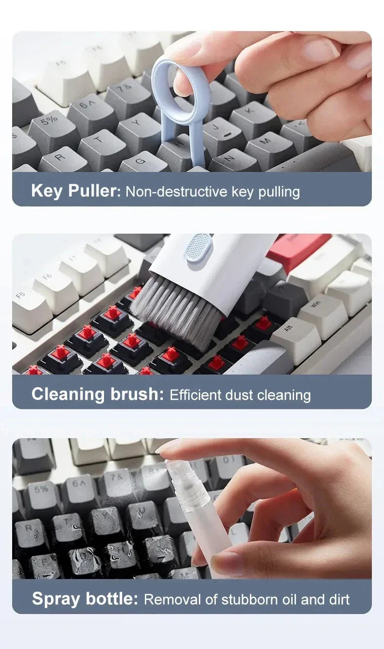 7 in 1 Computer Keyboard Cleaner Brush Kit™ - RS Store