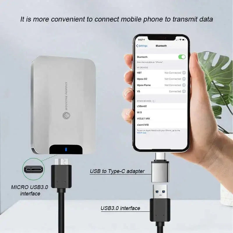 Portable HDD External Hard Drive Disk 320GB 500GB 1TB USB3.0™ - RS Store