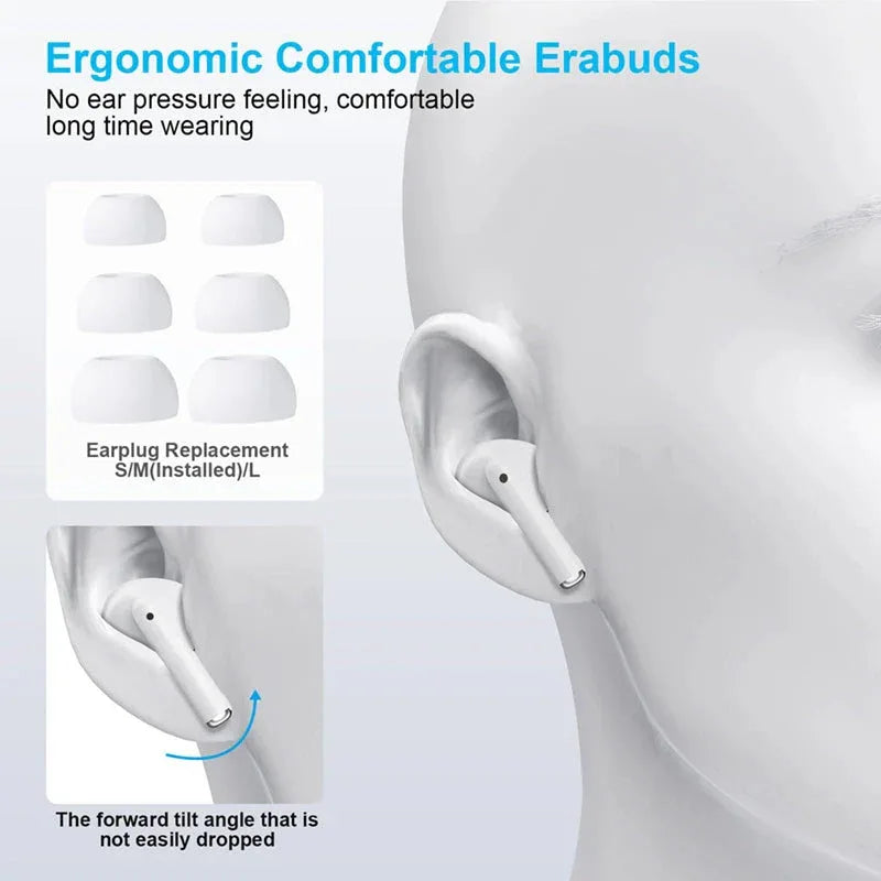 3D Stereo Wireless EarBuds Bluetooth 5.4 Earphones™ - RS Store