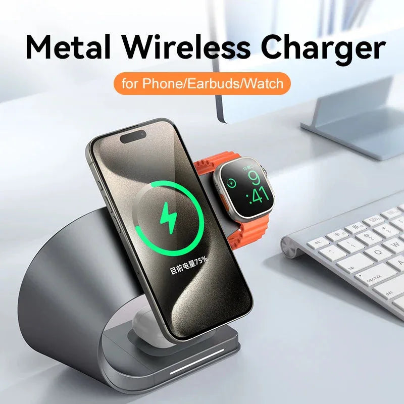 4 in 1 Wireless Charger Crownqu™ - RS Store