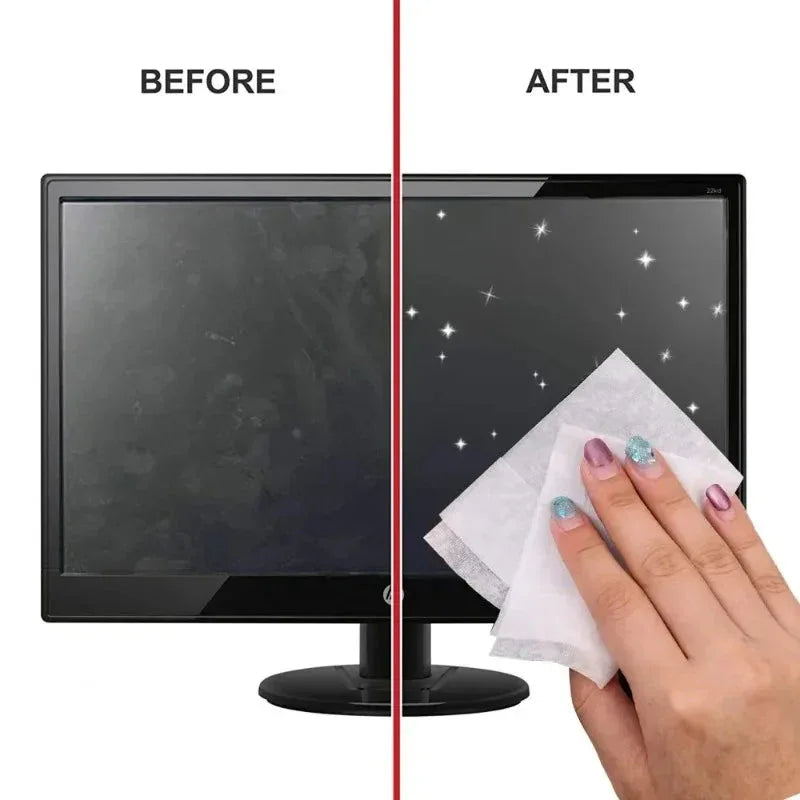 10-40PCS Disposable Portable LCD Screen Cleaning Wipes™ - RS Store