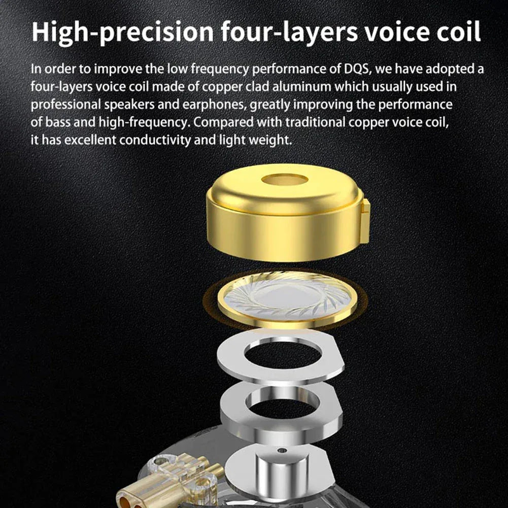 KZ-DQS Wired Earphone™ - RS Store