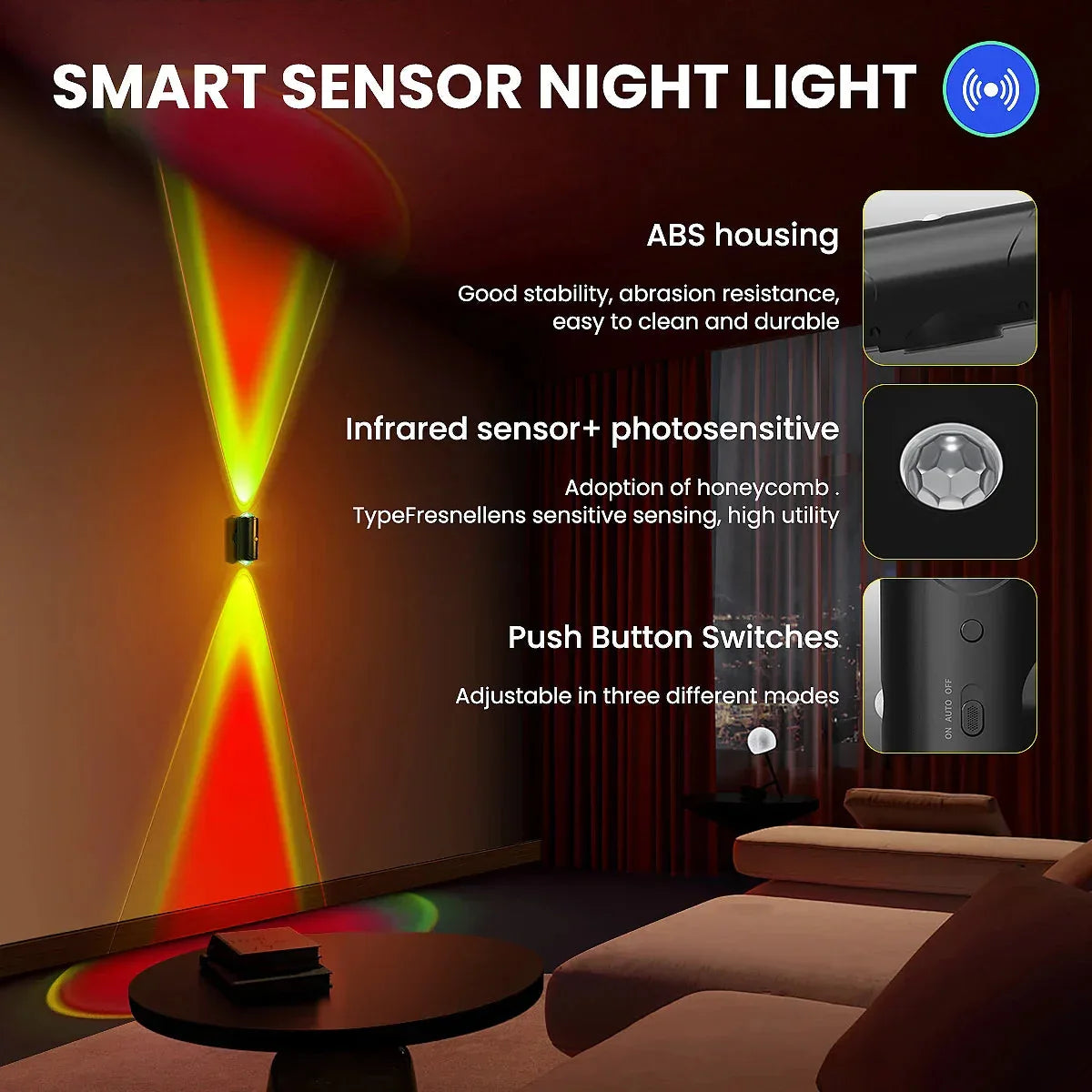 USB Rechargeable Motion Sensor Night Light Mexllex™ - RS Store