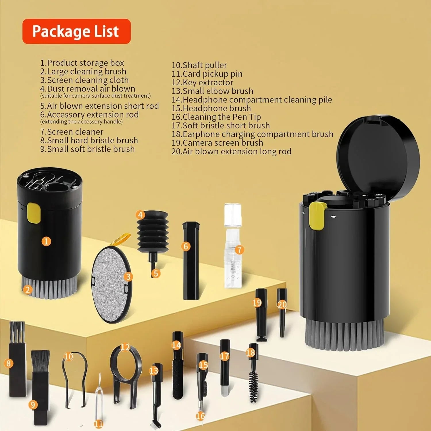 20 in1 Computer Keyboard Cleaner Brush Kit™ - RS Store