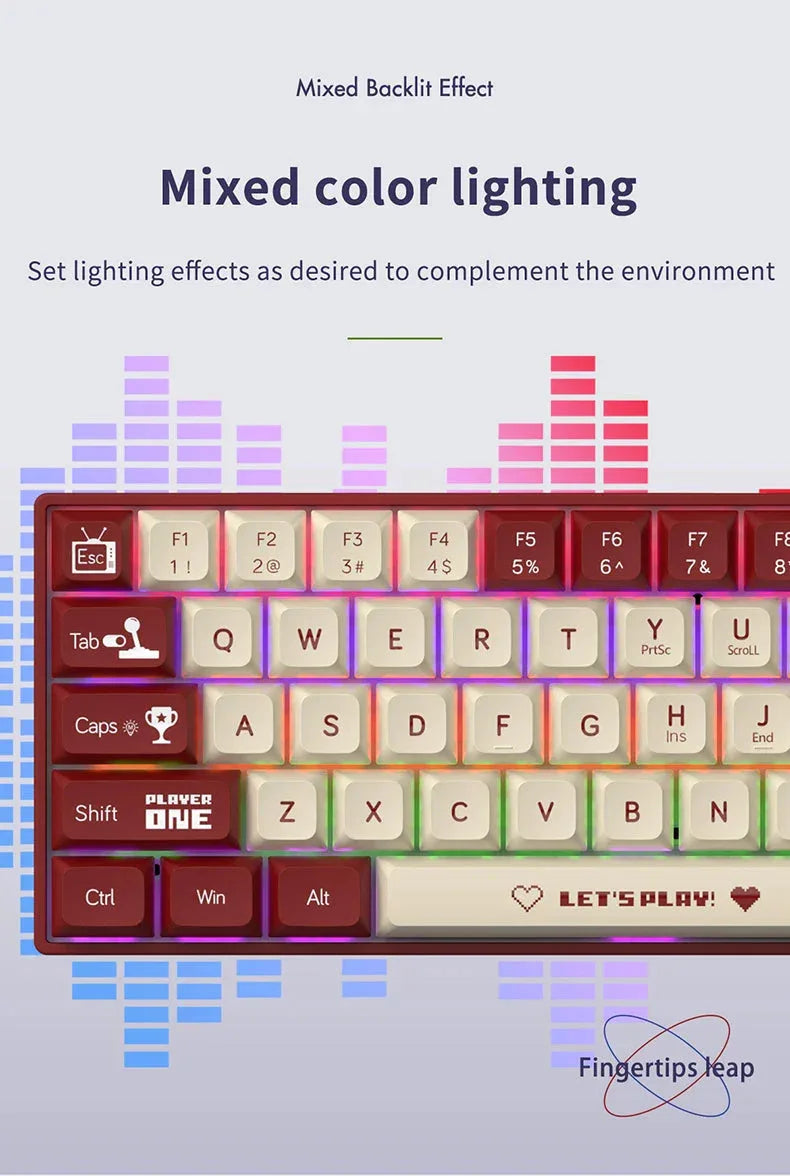 AK680 Gaming Mechanical Keyboard Ajazz™ - RS Store