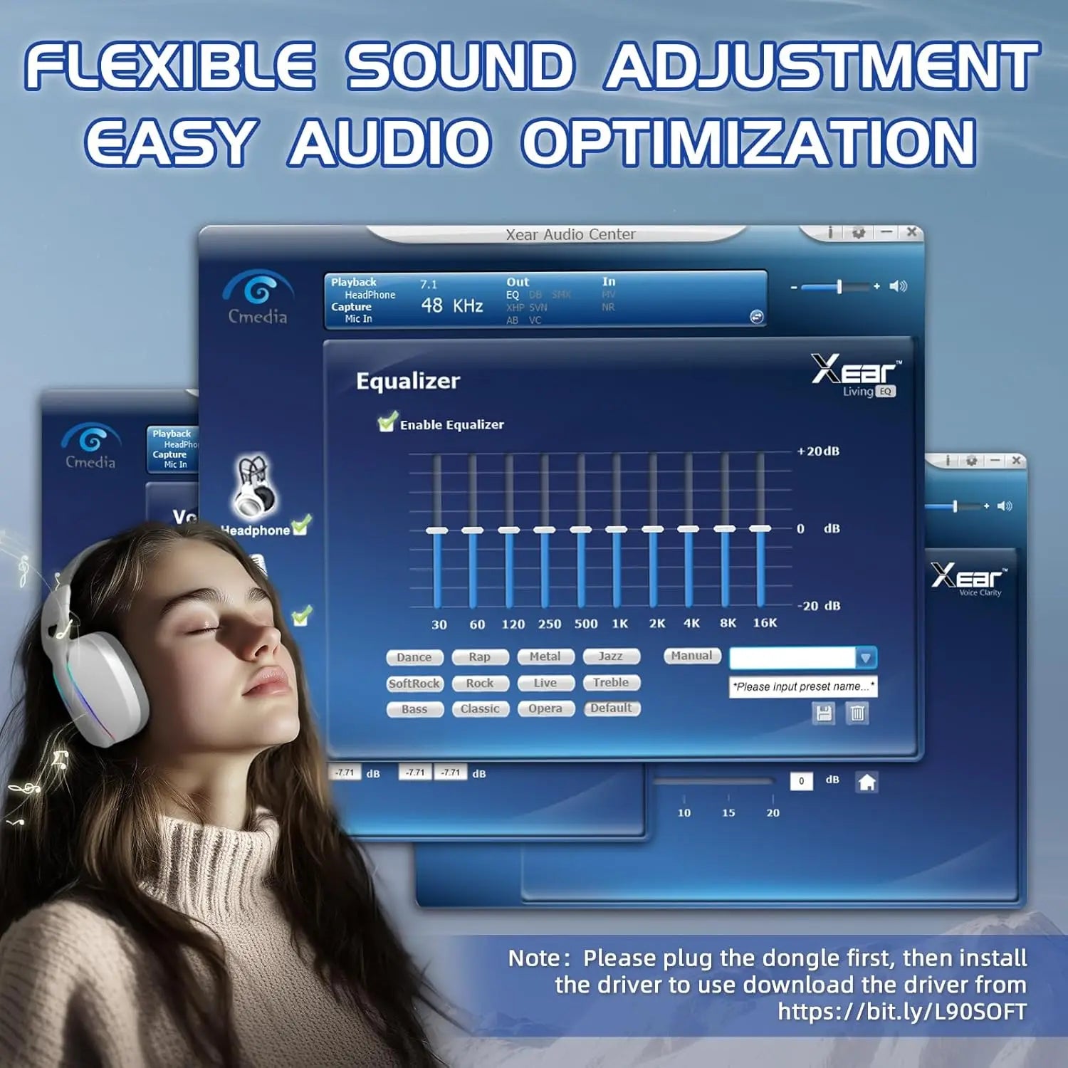 Attack Shark L80 Gaming Headset Mambasnake™