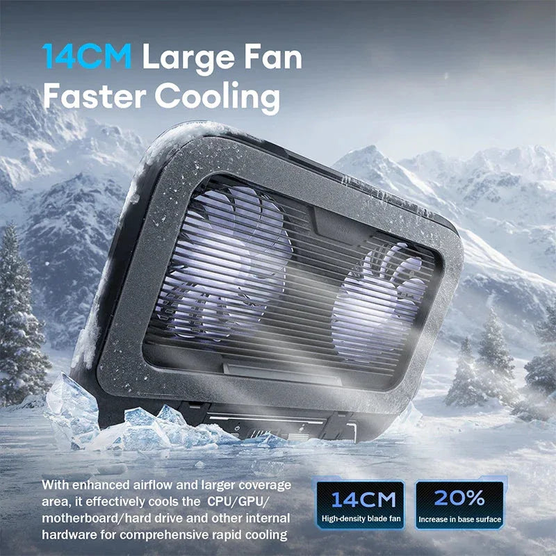 14cm Dual Fans Laptop Cooler™ - RS Store