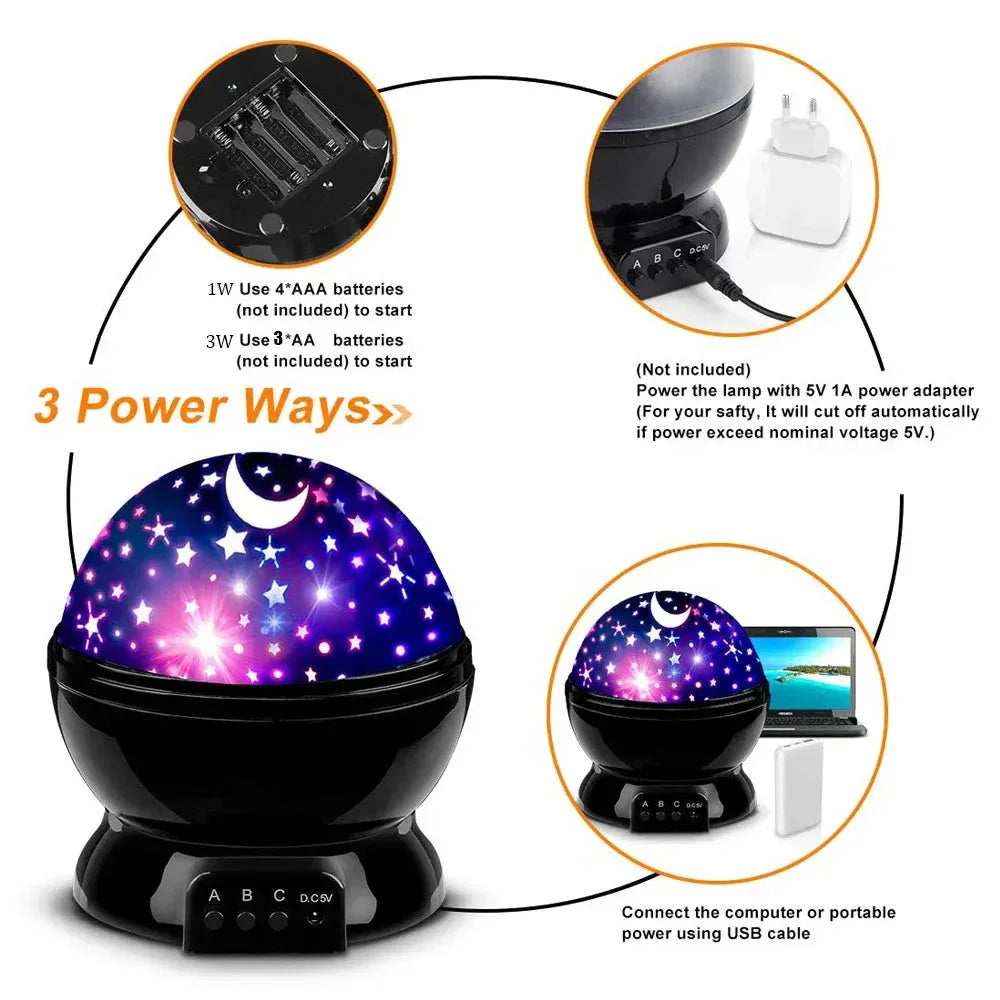 Star Projector Night Light Lamp Hph™ - RS Store