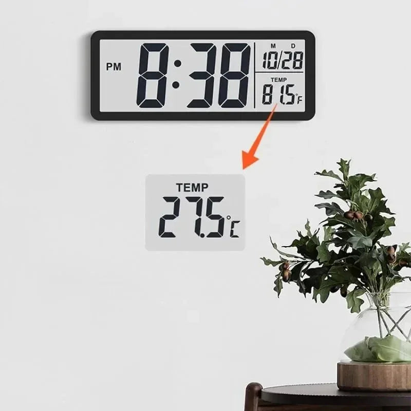 Simple LCD digital wall clock™ - RS Store