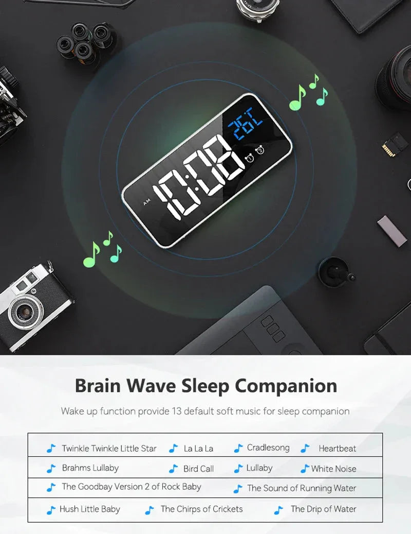 Digital Alarm Clock Niditon™ - RS Store