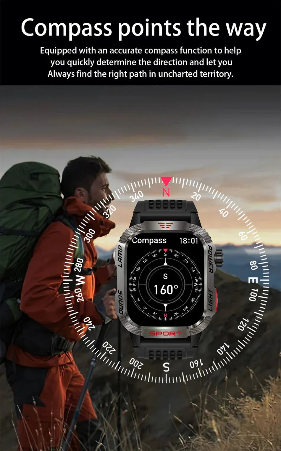 New Military GPS Smart Watch™ - RS Store