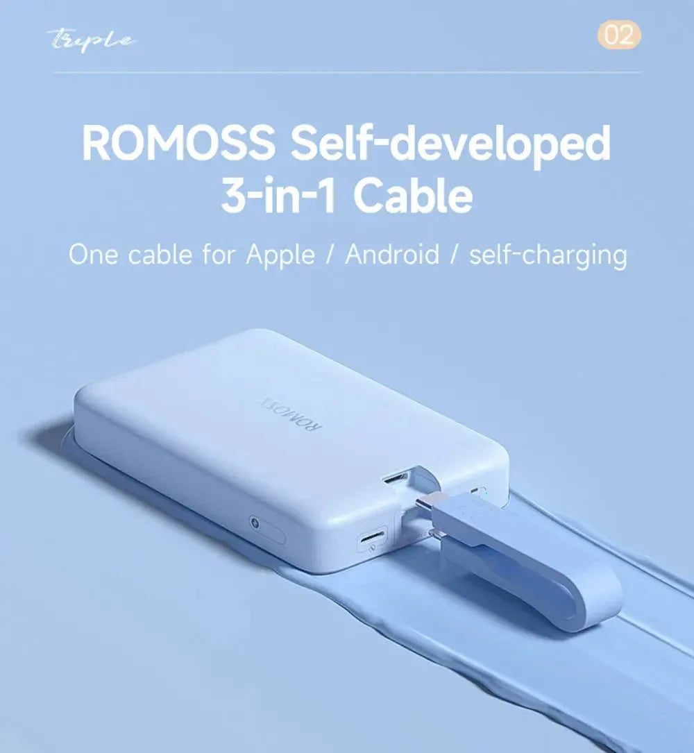 Power Bank 10000 mAh Romoss™ - RS Store