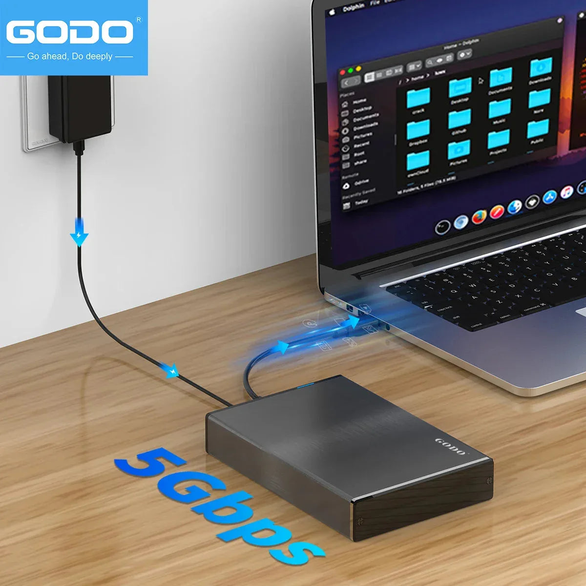 GODO USB 3.0 3.5 Inch SATA HDD SSD External Hard Drive™ - RS Store
