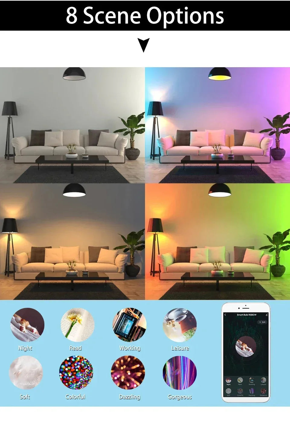 WiFi LED Light Bulbs™ - RS Store