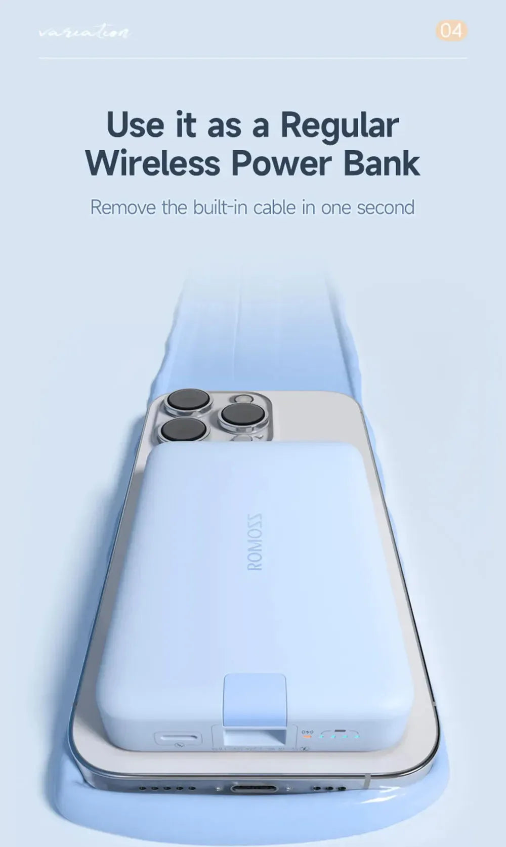 Power Bank 10000 mAh Romoss™ - RS Store