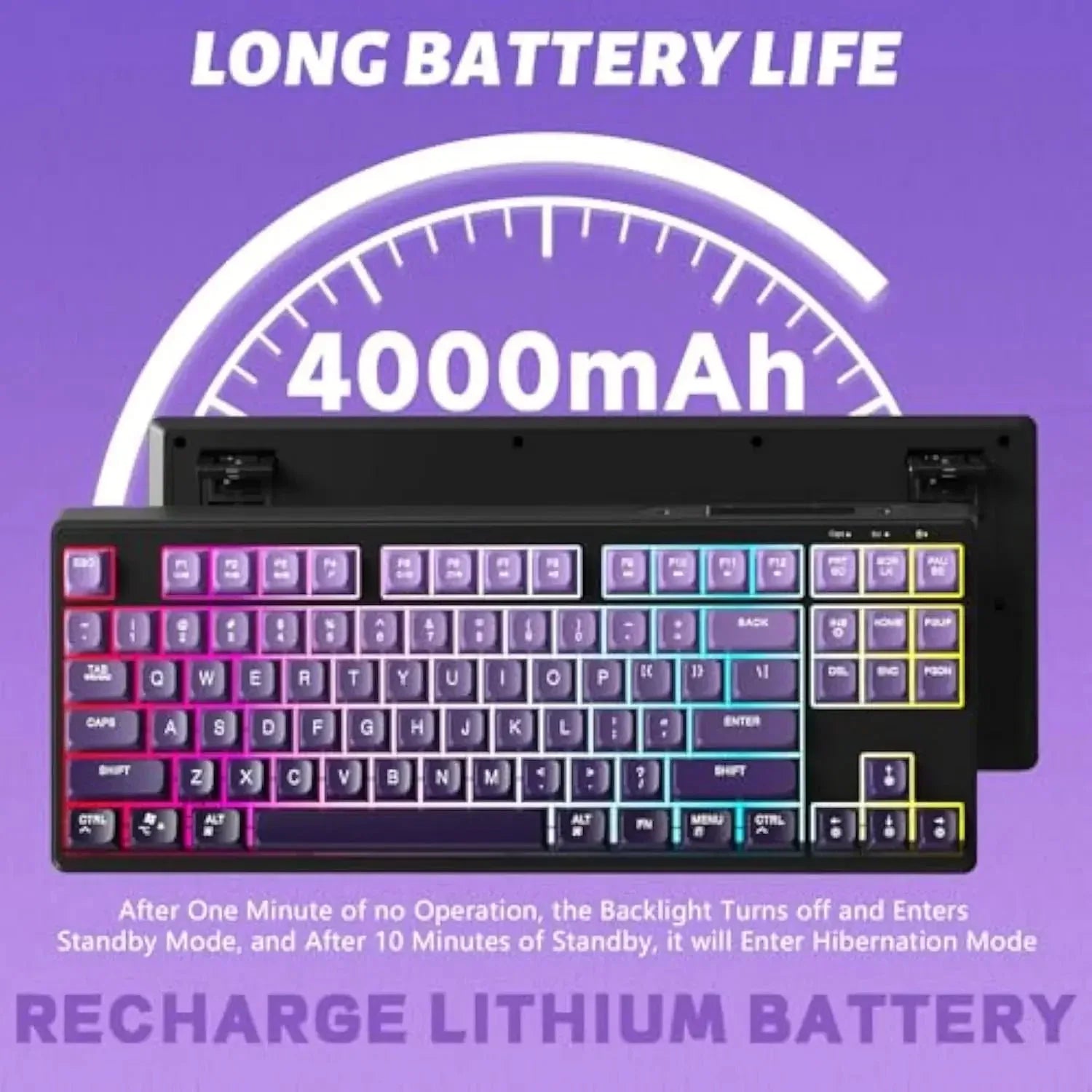 Free Wolf M87 75% Wireless Gaming Keyboard™ - RS Store