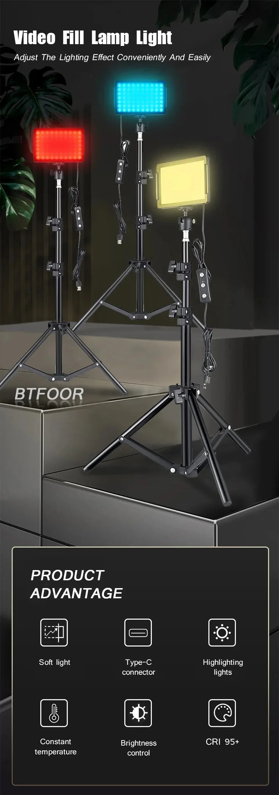 LED Photography Video Light Panel Lighting™ - RS Store