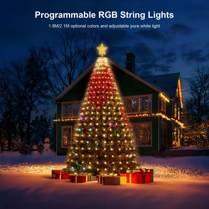 7FT Christmas Tree Lights Holiday String Lights™