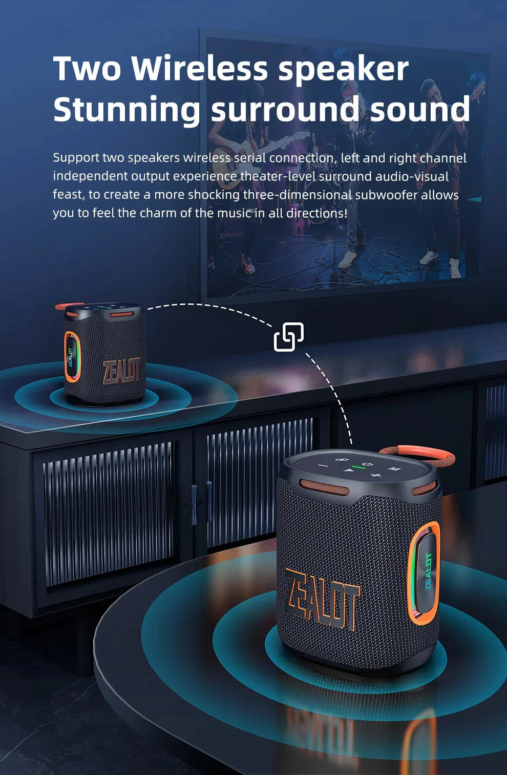 Zealot S122 Bluetooth Speaker™ - RS Store