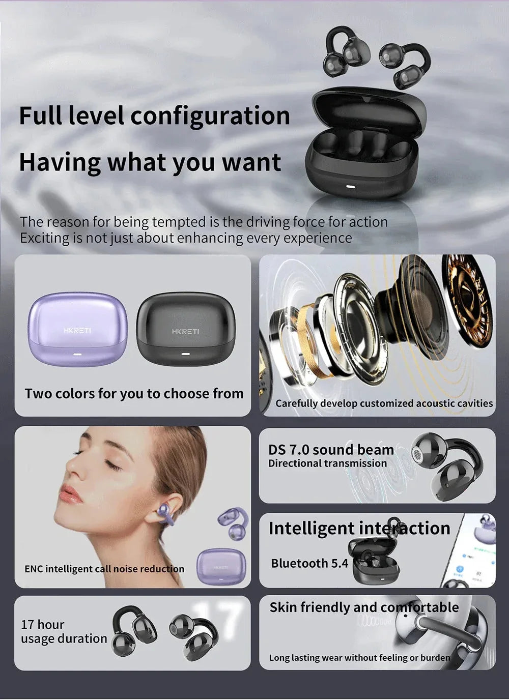 HG10 Long Battery Life Wireless Earbuds HKRETI™ - RS Store