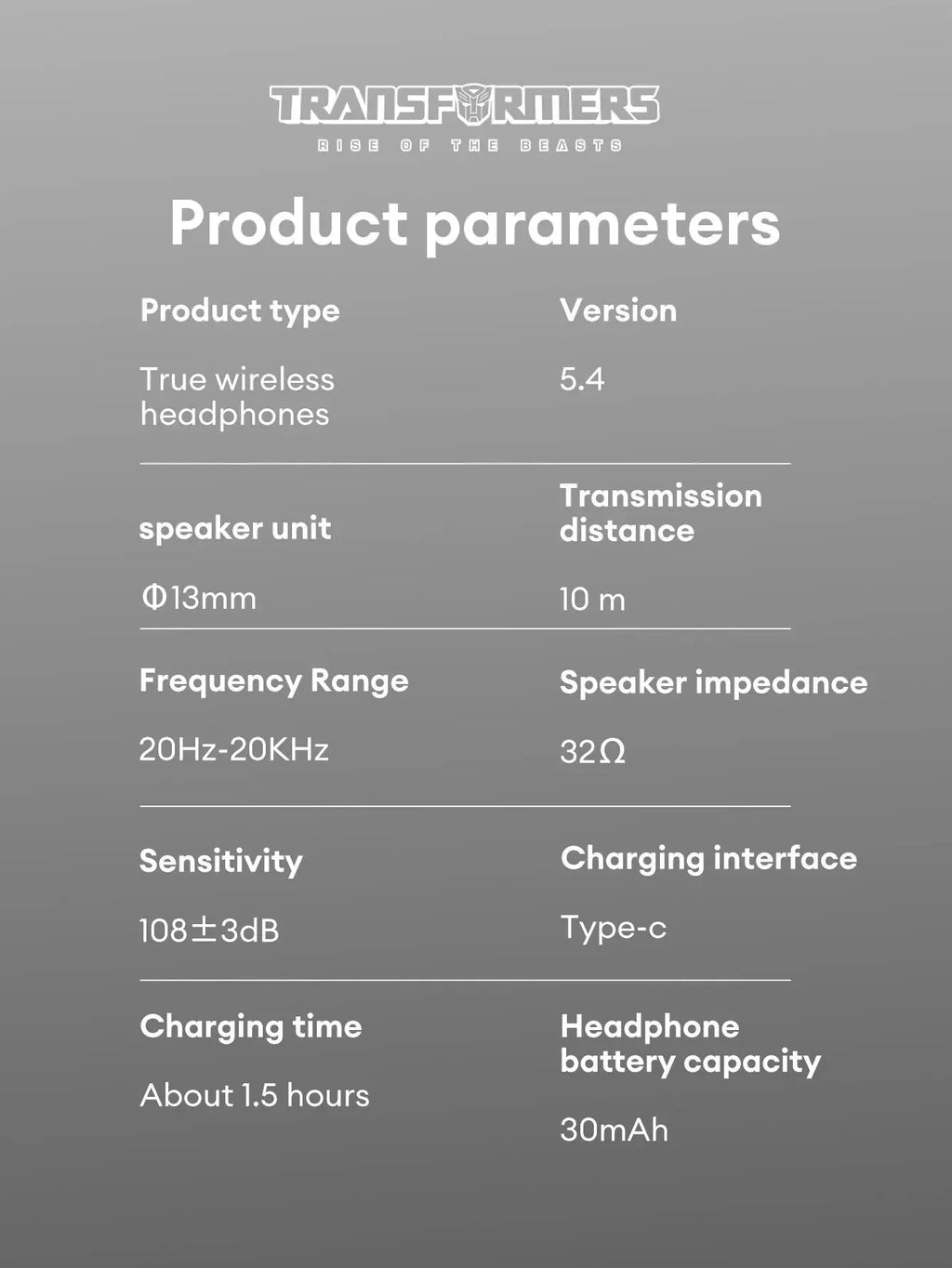 Transformers Wireless Bluetooth Earphones™ - RS Store