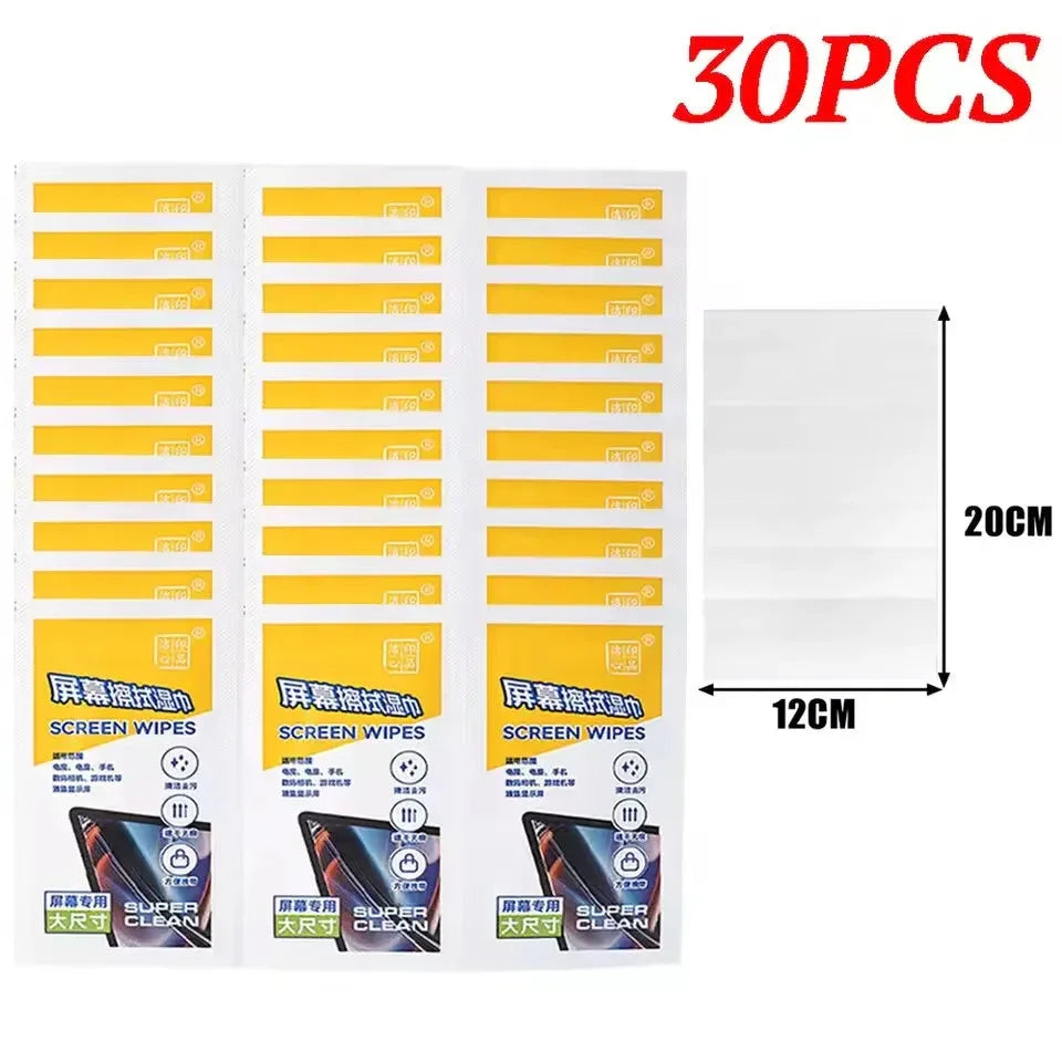 10-40PCS Disposable Portable LCD Screen Cleaning Wipes™ - RS Store
