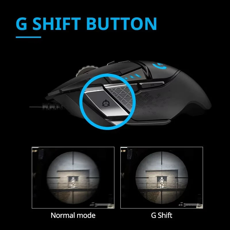 G502 HERO Professional Gaming Mouse 25600DPI Logitech™