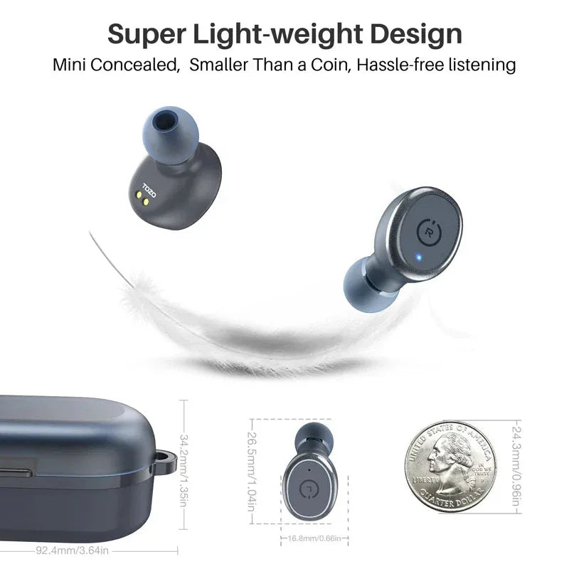 Refurbished TOZO TWS Earbuds AI Translate In Ear Bluetooth 5.3 ™ - RS Store