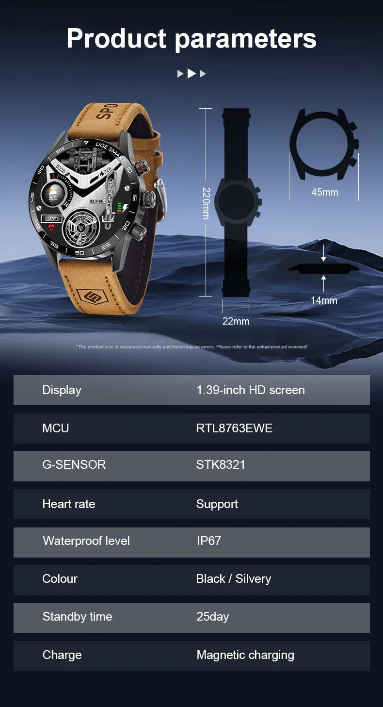 LIGE GPS Smart Watch™ - RS Store