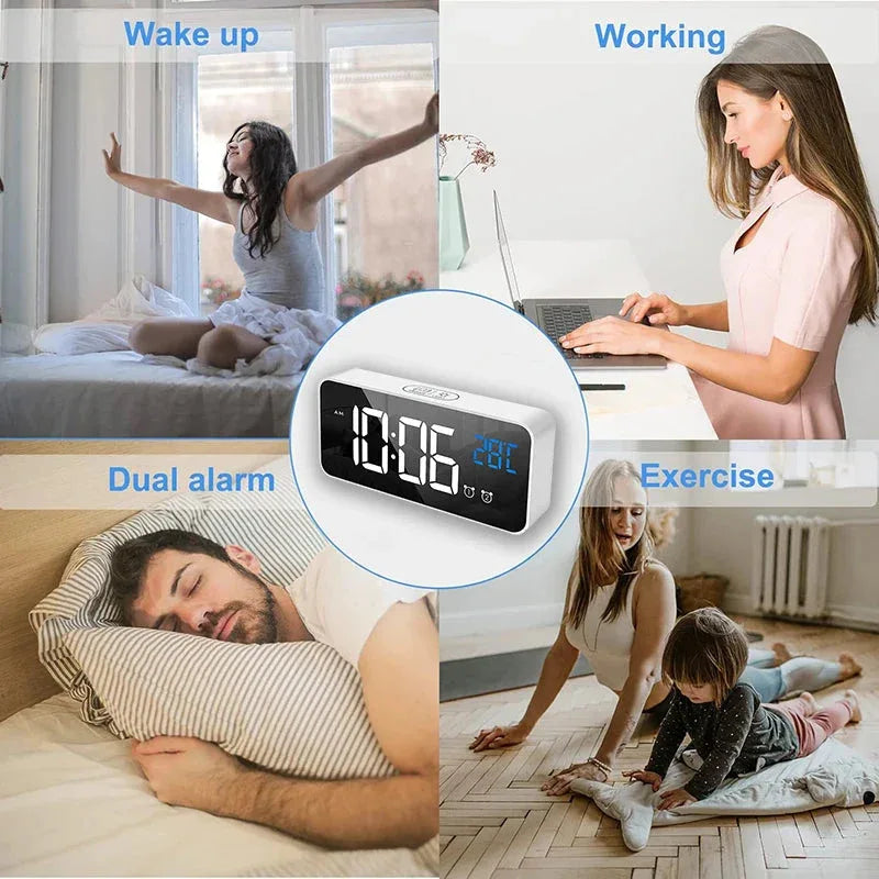 Digital Alarm Clock Niditon™ - RS Store