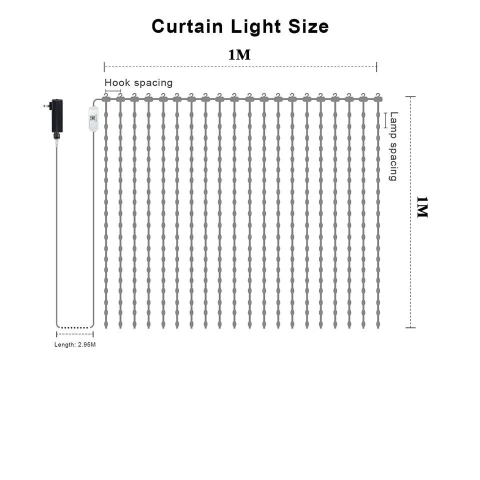 Smart LED Curtain Light APP Control™