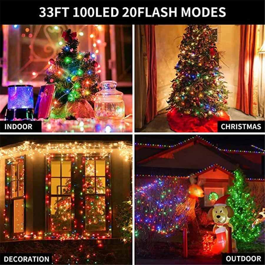 10/20M Smart App Control Christmas Tree String Lights PAMNNY™ - RS Store