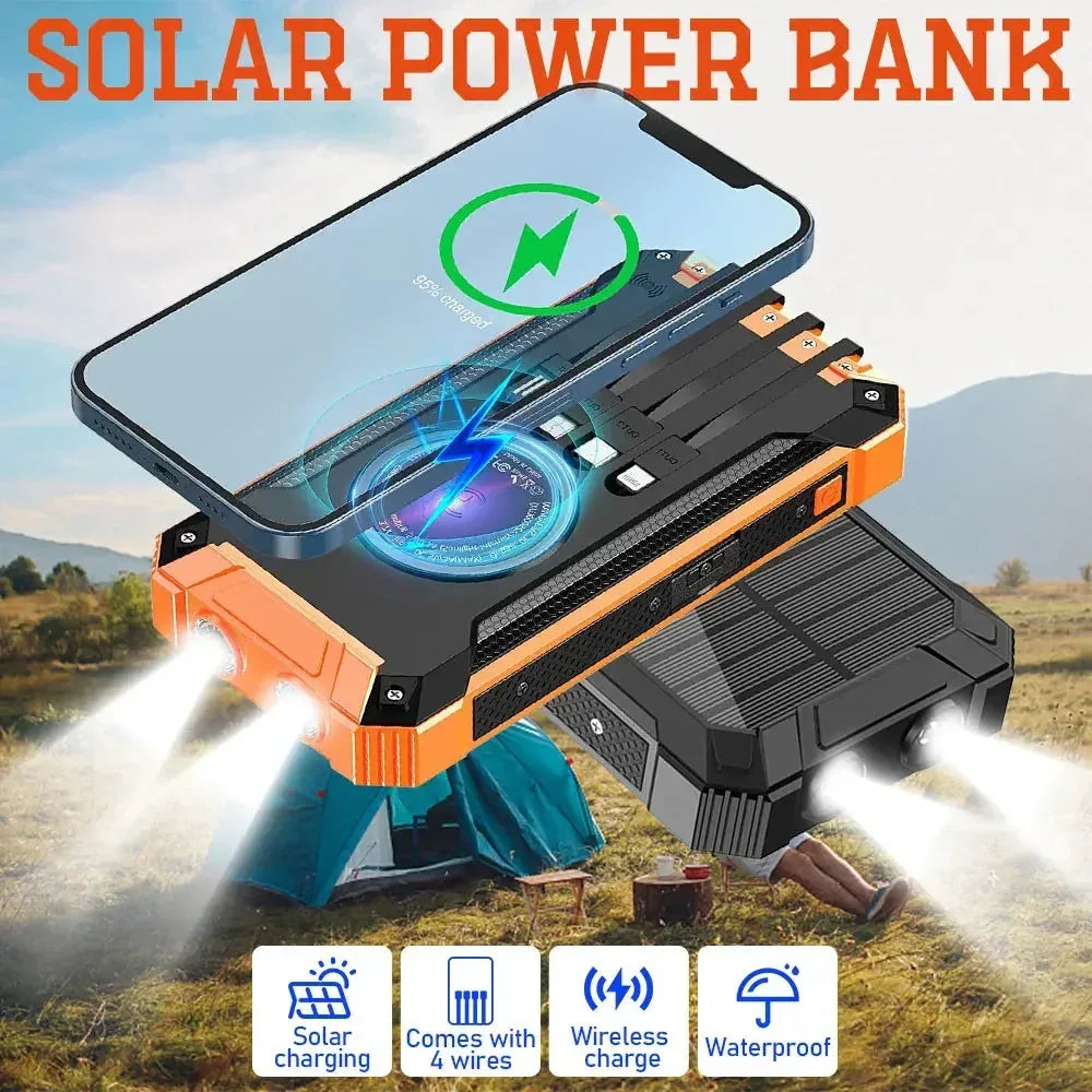 Solar Power Bank Ultra Large Capacity™ - RS Store
