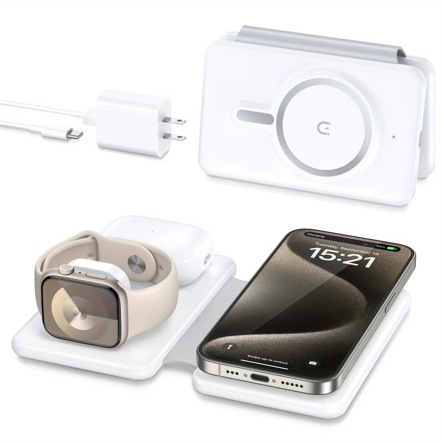 Cell Phone Wireless Charger 3-in-1™ - RS Store