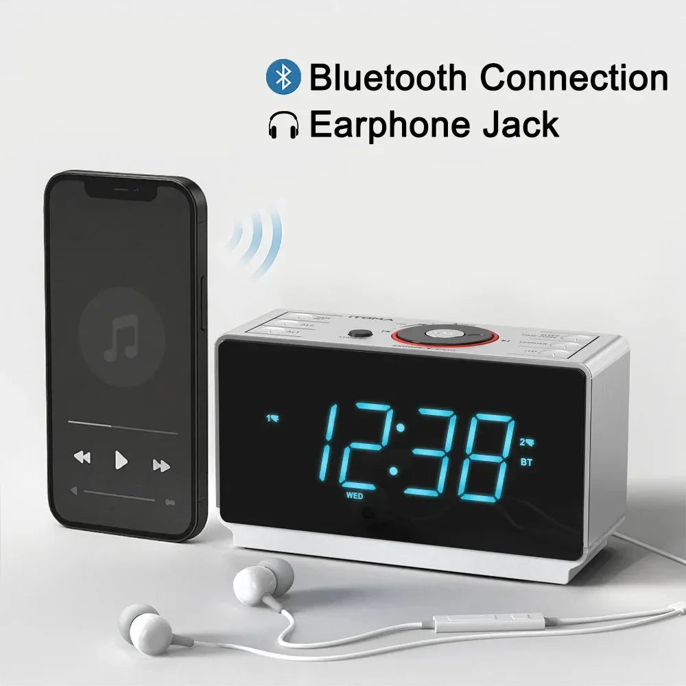 Digital Alarm Clock Radio™ - RS Store